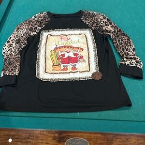 Handmade Feliz Navidad Top